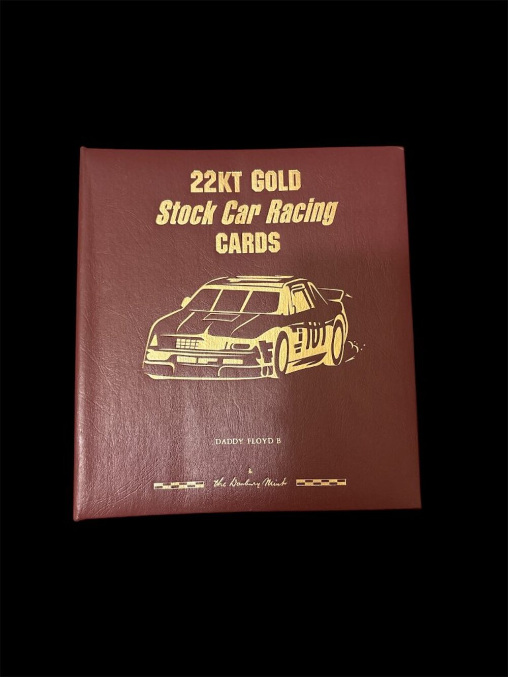 22KT Gold Stock Car Racing Cards by Daddy Floyd B